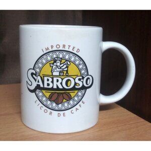 SABROSO Coffee Mug /Liqueur Licor De Cafe Cup Mexico Aztec Yucatan Mayan